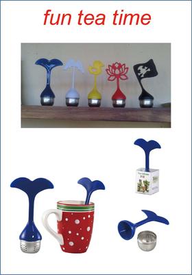 tea infuser - whale tail